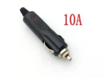 Car Power Cigarette Plug 3A/10A/15A/20A Fuse Led Charger Cable adapter - Image 3