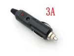 Car Power Cigarette Plug 3A/10A/15A/20A Fuse Led Charger Cable adapter - Image 2