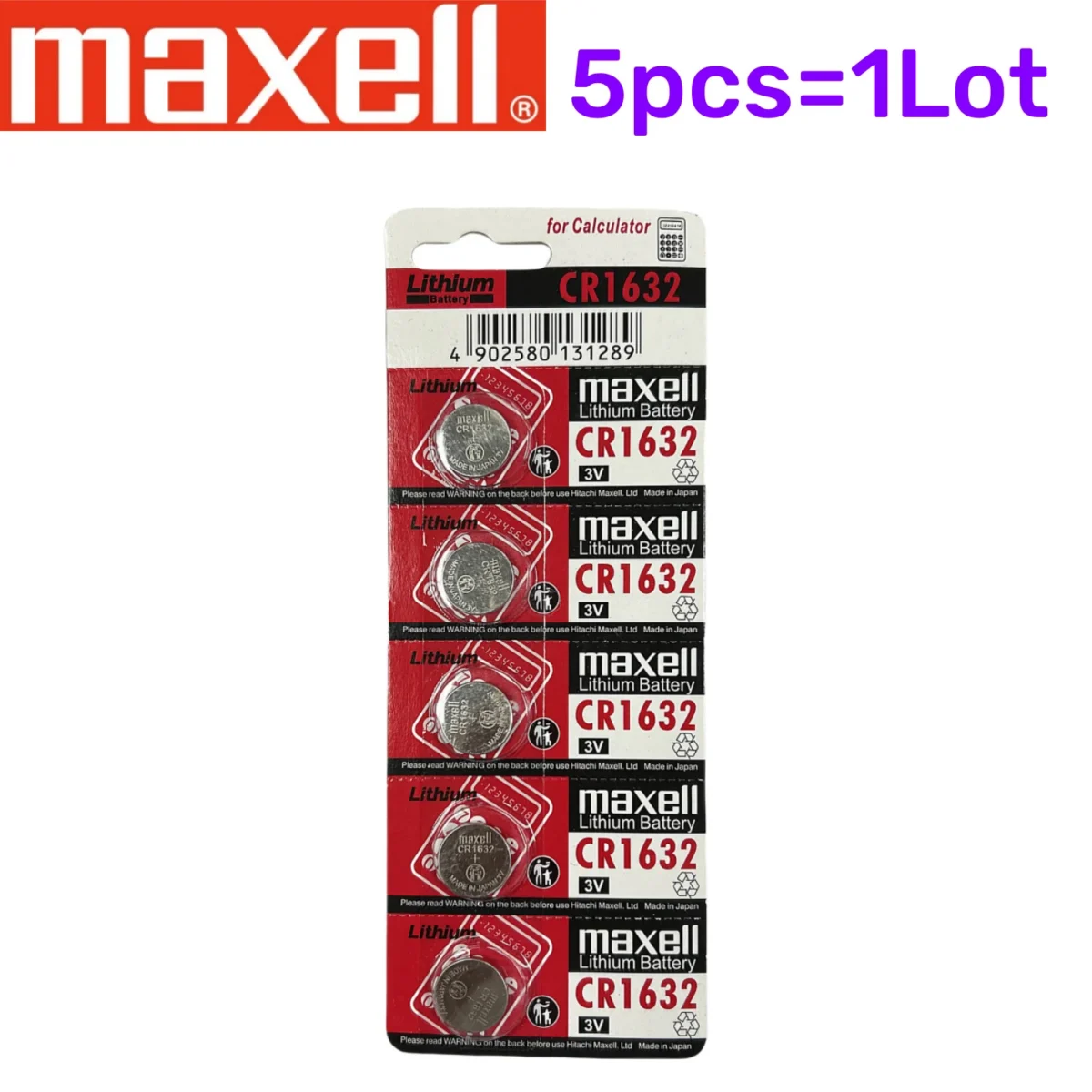 Maxell Lithium Button Cell Batteries - Image 6