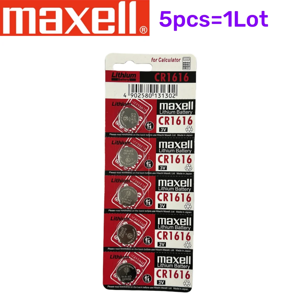Maxell Lithium Button Cell Batteries - Image 4