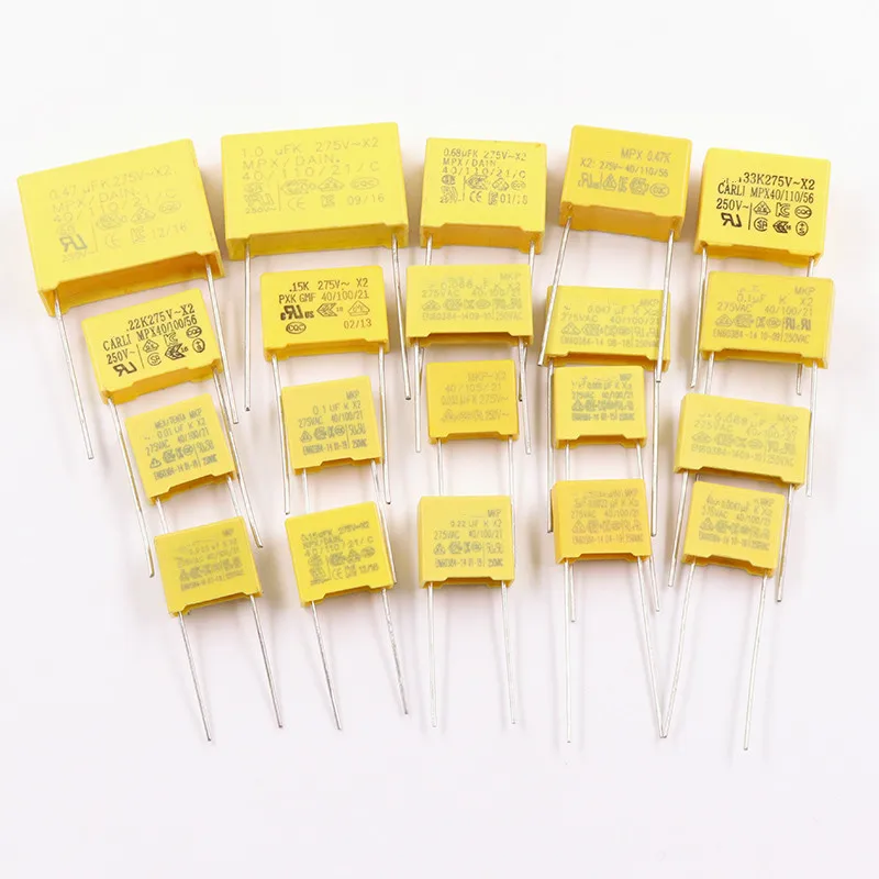 kf-H01b1b82ee97746f4b06807eb5093f9c5N-10pcs-275VAC-capacitor-X2-series-0-01UF-2-2UF-Polypropylene-film-capacitor-New-10nf-100nf-150nf.webp 275VAC capacitor X2 series 0.01UF ~ 2.2UF Polypropylene film capacitor New 10nf 100nf 150nf 200nf 680nf 470nf 1UF - Image 1