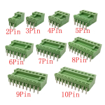 3.96mm Pitch  HT3.96mm Connector 2P 3P 4P 5P 6P 7P 8P 9P 10Pin300V Right Angle Male Female PCB Terminal Blocks Connector - Image 3