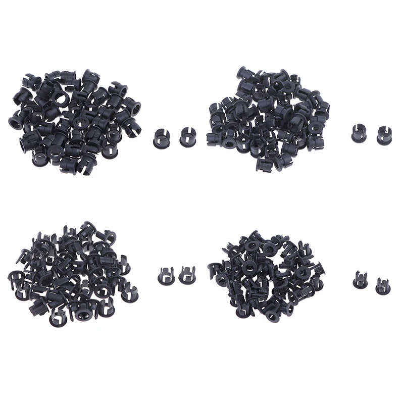 kf-H02b6eb9d84e64b0aa80f1a002889f6f8h-New-50pcs-Useful-Black-Plastic-3mm-5mm-Lamp-LED-Diode-Holder-Black-Clip-Bezel-Socket-Mount.webp Black Plastic 3mm 5mm Lamp LED Diode Holder Black Clip Bezel Socket Mount Wholesale Wholesale - Image 1