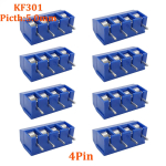 5.0mm  Pitch KF301 2P 3P 4P 5mm Screw Wire Terminal Block KF301-2P KF301-3/4PStraight Pin Spliceable Plug-in PCB Cable Connector - Image 4