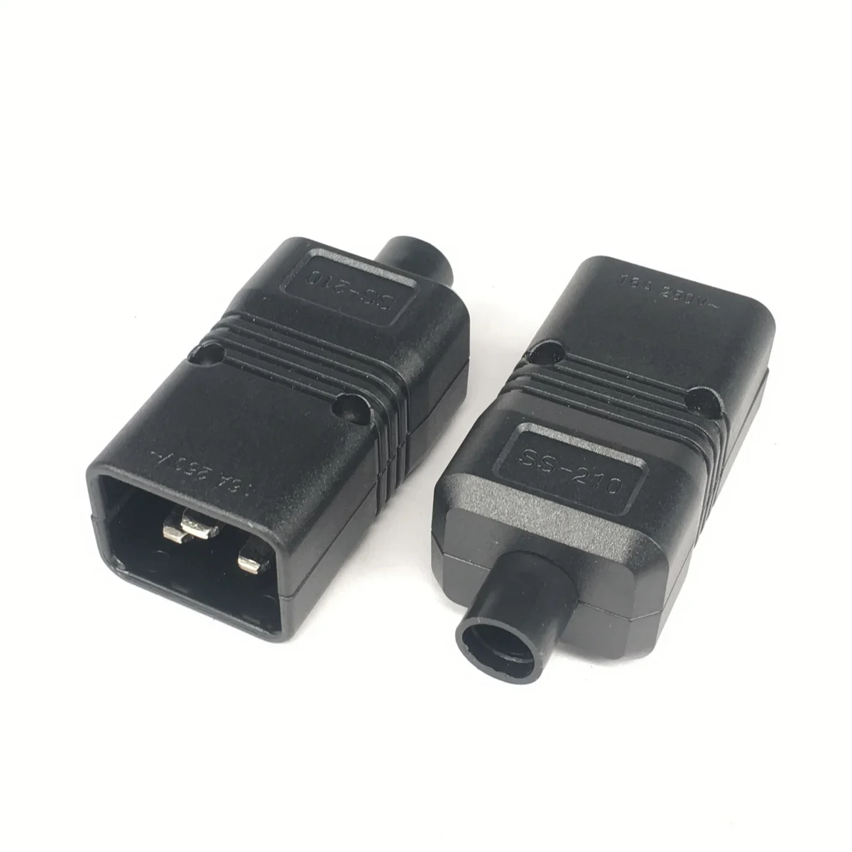 PDU/UPS Socket Standard IEC320 C19 C20 16A 250V AC Electrical Power Cable Cord Connector Removable plug Female Male Plug Adapter - Image 5