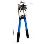 Cable Lug Crimper Electric Wire Crimping Tool Battery Terminals Electrical Pliers Hand Tools for Professional Heavy Duty Wire - Image 3