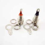 RCA Panel Mount Connector RCA Female Socket RCA Panel Mount Audio Socket Plug Connector Bulkhead Meal Connectors P1 - Image 6