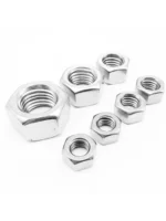 M1 M1.2 M1.4 M1.6 M2 M2.5 M3 M3.5 M4 M5 M6 M8 M10 M12 M16 M20 M24 DIN934 304 Stainless Steel Hex Hexagon Nut - Image 3