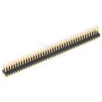 1.27mm 1*40 2*40 2x50 Pin Header Male Pitch Male Single/Double Row Pin Header Strip Gold Plated Copper Connector - Image 2