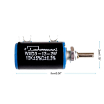 WXD3-13-2W 100 200 220 470 680 1K 2.2K 3.3K 4.7K 5.6K 6.8K 10K 22K 33K 47K 100K Ohm WXD3-13 2W Wirewound Potentiometer - Image 6