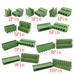 3.96mm Pitch  HT3.96mm Connector 2P 3P 4P 5P 6P 7P 8P 9P 10Pin300V Right Angle Male Female PCB Terminal Blocks Connector - Image 2