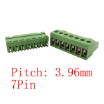 3.96mm Pitch HT3.96 mm Straight Needle 2-10 Pin PCB Screw Wire Terminal Block  300V 10A Plug Pin Socket Cable Connector - Image 6