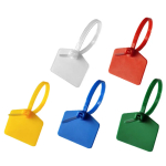 3*120mm Color Nylon Waterproof Label Ties Network Lock Cable Ties Identification Plate Plastic Seal Mark Signs for Wires - Image 2