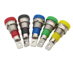 4mm Banana Socket Binding Post Wire Connector 4MM Female Banana Jack Panel Mount Solder Banana Plug Test Probe Adapter - Image 2