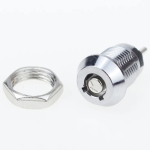 12MM Stainless Steel Telephone Lock Electronic Lock Power Lock Key Switch S1201 Double Side Pull Out Type 0.5A250V AC 2Keys - Image 4