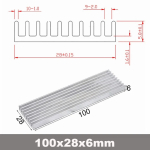 Aluminium Heatsink Cooling Radiator Heat Sink - Image 5