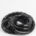 Cable Winder Black Feet Spiral Wire Organizer Wrap Tube Flexible Manage Cord for PC Computer Home Hiding Cable 8-30MM - Image 2