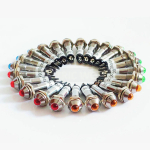 LED 8mm Metal Indicator lights waterproof Signal lamp 12V 24V 220v LED light Signal Convex lamp XD8-2 mini light no wire - Image 5