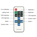11key LED strip controller Mini Dimmer RF Remote 5-24v For 5630 2835 5050 Single Color LED strip 1-10PCS - Image 4
