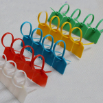 3*120mm Color Nylon Waterproof Label Ties Network Lock Cable Ties Identification Plate Plastic Seal Mark Signs for Wires - Image 4