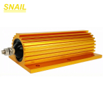 RXG24 Aluminum housed resistor,golden aluminum shell resistor.100w 150w 200w 250w 300w 500w,Discharge resistor,Decoding resistor - Image 4