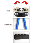 Cable Lug Crimper Electric Wire Crimping Tool Battery Terminals Electrical Pliers Hand Tools for Professional Heavy Duty Wire - Image 2