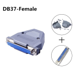 DB Serial Adapter Connector Plug D Type RS232 COM 9/15/25/37 Socket  Screw  + Shell - Image 6