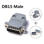 DB Serial Adapter Connector Plug D Type RS232 COM 9/15/25/37 Socket  Screw  + Shell - Image 5