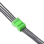 3.81mm pitch Aerial butt welding type 15EDGRK-3.81 plug-in type 2edg type green terminal block 2EDGRK for Connector row - Image 5