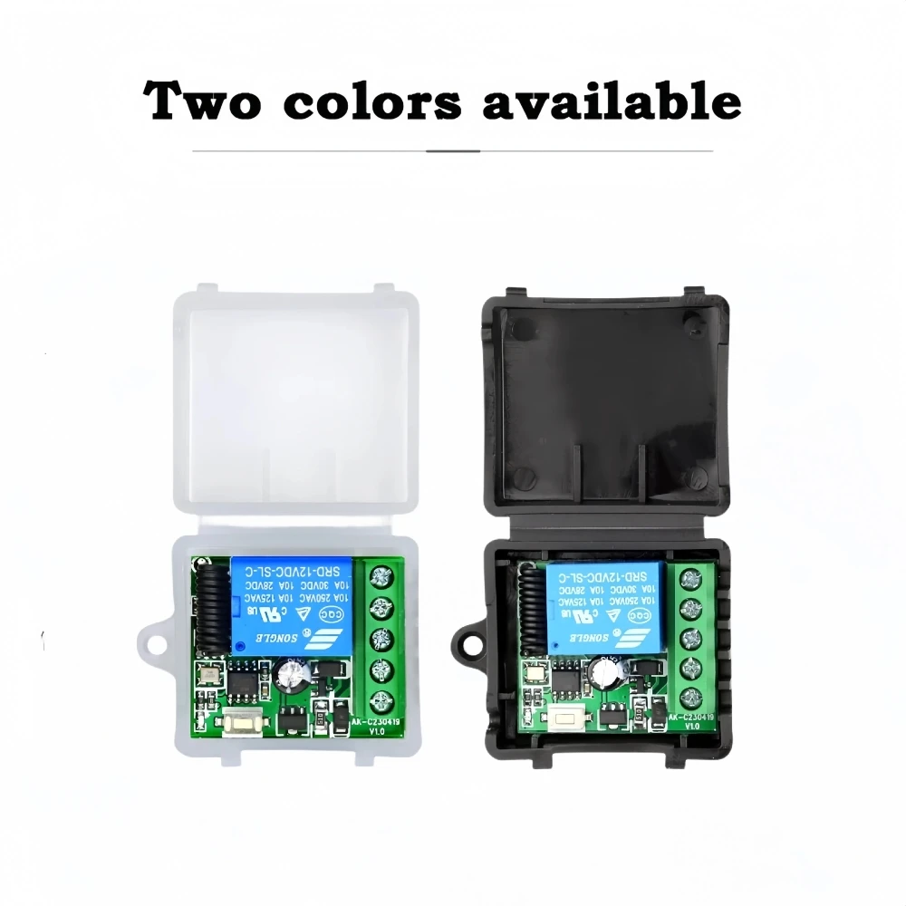 kf-S025d2920ab094933b75dbade3f8cc130D-433MHz-DC12V-10A-1-Channel-1Ch-Wireless-Relays-RF-Remote-Control-Switches-Receiver-Module-for-Pump.webp 433MHz DC12V 10A 1 Channel 1Ch Wireless Relays RF Remote Control Switches Receiver Module for Pump Security - Image 1