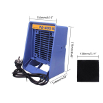 220V/110V FA-400 ESD Fume Extractor Smoking Instrument Solder iron Smoke Absorber with 5pcs free Activated Carbon Filter Sponge - Image 2