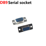 DB9 DB15 DB25 DB37 Hole/Pin Female/Male Blue Welded Connector RS232 serial port socket DB D-SUB adapter 9/15/25/37 pin - Image 3