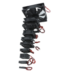 40mm 50mm 6cm 80mm DC 12V 2pin Cooling fan for 3D Printer Computer PC CPU cooler Motor Case Cooling 12cm fan - Image 3