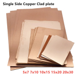 FR4 PCB 5x7 7x10 10x15 15x20 20x30 cm Single Side Copper Clad plate DIY PCB Kit Laminate Circuit Board For Arduino