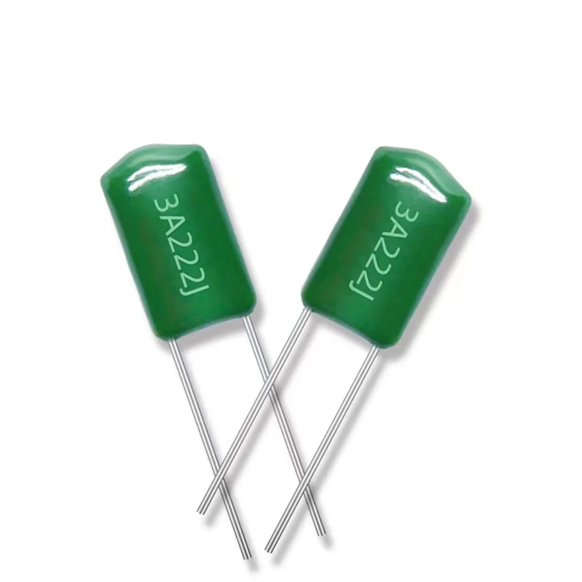 Polyester film capacitor 100V 3.9NF 4.7NF 5.1NF 5.6NF 6.8NF 8.2NF 10NF 12NF 15NF 18NF 20NF 22NF 27NF 33NF 39NF 47NF 56NF - Image 2