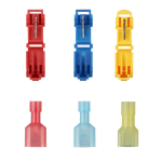 Quick T Type Electrical Cable Wire Connectors Straight Lock Crimping Waterproof Insulated Wire Crimp Terminal - Image 2