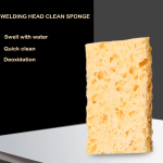 Yellow Cleaning Sponge Cleaner for Enduring Electric Welding Soldering Iron - Image 3