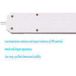 Electric Socket 3 4 5 6AC Universal Outlets Multi conversion Jack US EU UK AU CN Plug Socket 10A 2500W Power Strip with Switch - Image 4