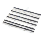 2.54mm Double plastic Single Row Male 40P PCB Board Pin Header Connector Pinheader 1*40p Long 11.2/15/17/19/21/25/30/40mm - Image 2