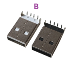 USB 2.0 Jack A Type Male Plug Connector USB jack AM 4pin Sink 2.5 SMT Sink 1.2 DIP Cable Soldering - Image 4