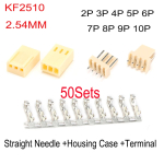 2.54mm pitch KF2510 Straight Needle +Housing Case Header +Terminal Pin 2P/3P/4P/5P/6P/7P/8P/9P/10P Connector