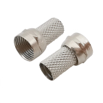 F Connector Screw On Type 75-5 F Plug RG6 Satellite TV Antenna Coax Cable Connector Twist-on F Type Coaxial Adapter - Image 5