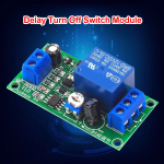 Delay Relay Module Time Adjustable Timer Relay Control Switch Board 12V DC Cycle Delay Timer Control Off Switch - Image 3