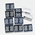 14segments 0.54 LED Display Module Tube 2Blocks 2Bits 2Characters 2Digits 0.54Inch Letters RED 14 Segment Display Cathode - Image 3