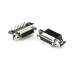 DR9 DR15 DR25 DR37 Hole/Pin Female Male Right Angle Welded D-sub Connector RS232 Serial Port Adapter DB9 9/15/25/37 Pin - Image 5