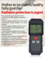 ET825 Portable EMF Meter Professional Electromagnetic Field Radiation Detector Handheld Portable Radio Frequency Warn Meter - Image 6