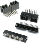 2.54MM pitch  right angle 6/10/20/26/34/40 PIN Row MALE SOCKET idc box headers PCB CONNECTOR DOUBLE ROW DC3 HEADER - Image 2