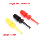 Mini Single Test Hook Clip 55mm/43mm Length for Electronic Testing IC Grabber Large Size Clip Hook Test Clip - Image 2