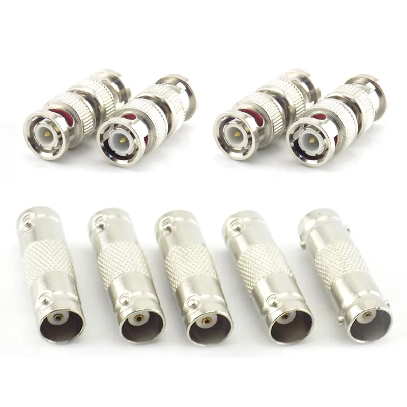 kf-S2830e12e058a48c88becc5da09633cbbU-2-5-10pcs-CCTV-BNC-Female-TO-Female-F-Jack-cable-connector-BNC-male-TO-male.webp CCTV BNC Female TO Female F Jack cable connector BNC male TO male Coupler Adapter Q9 cable M to M plug p1 - Image 1