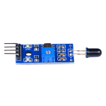 4 Pin IR Flame Detection Sensor Module Sensitivity Adjustable Fire Source Detection Module Accessories for Arduino DIY Kit - Image 4